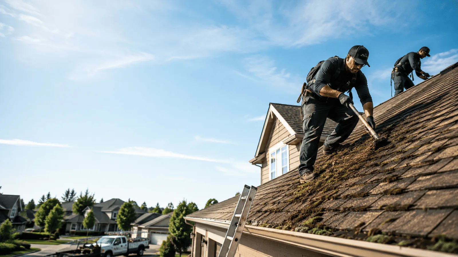 Roof Moss Removal in Bellaire, TX near me